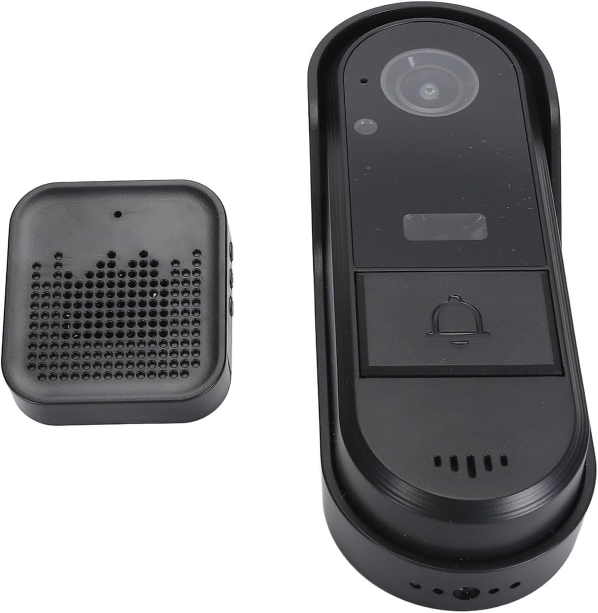 Slimme Videodeurbel - Draadloze Camera - Veilige Toegang - IP67 Waterdicht - 1000 mAh Batterij - Metaal