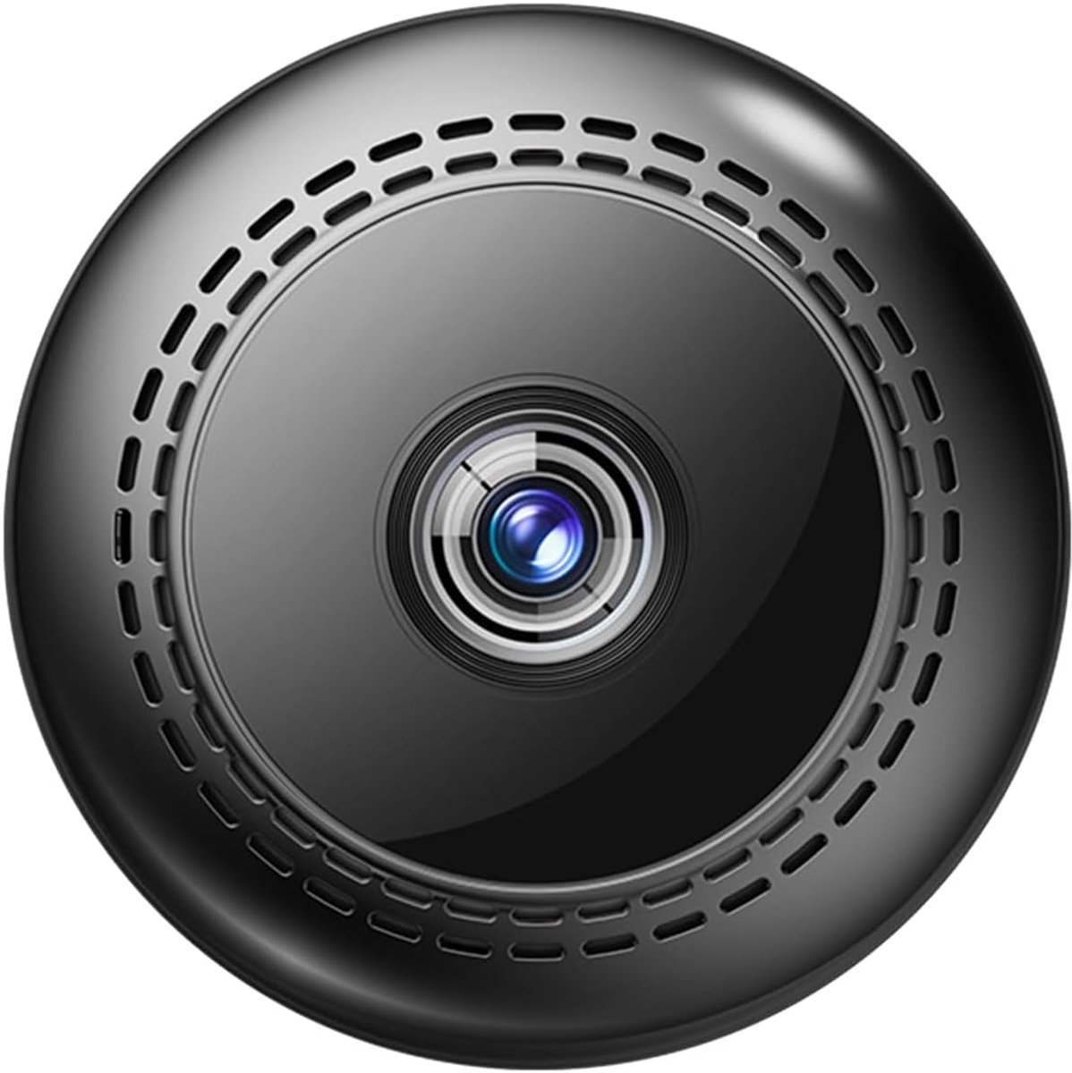 Beveiligingscamera Binnen - Nachtzicht Camera - Thuis Bewaken - Draadloze Installatie - 11 x 9 x 4 cm - Zwart