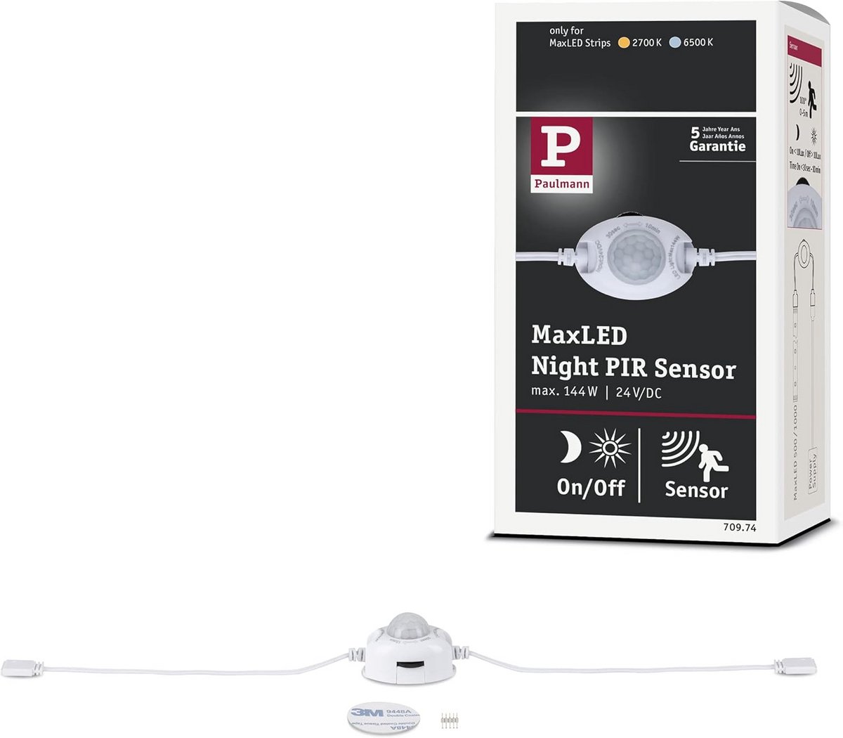 LED Strip Bewegingssensor voor Verlichting - Automatische Aan/Uit met Schemerschakelaar