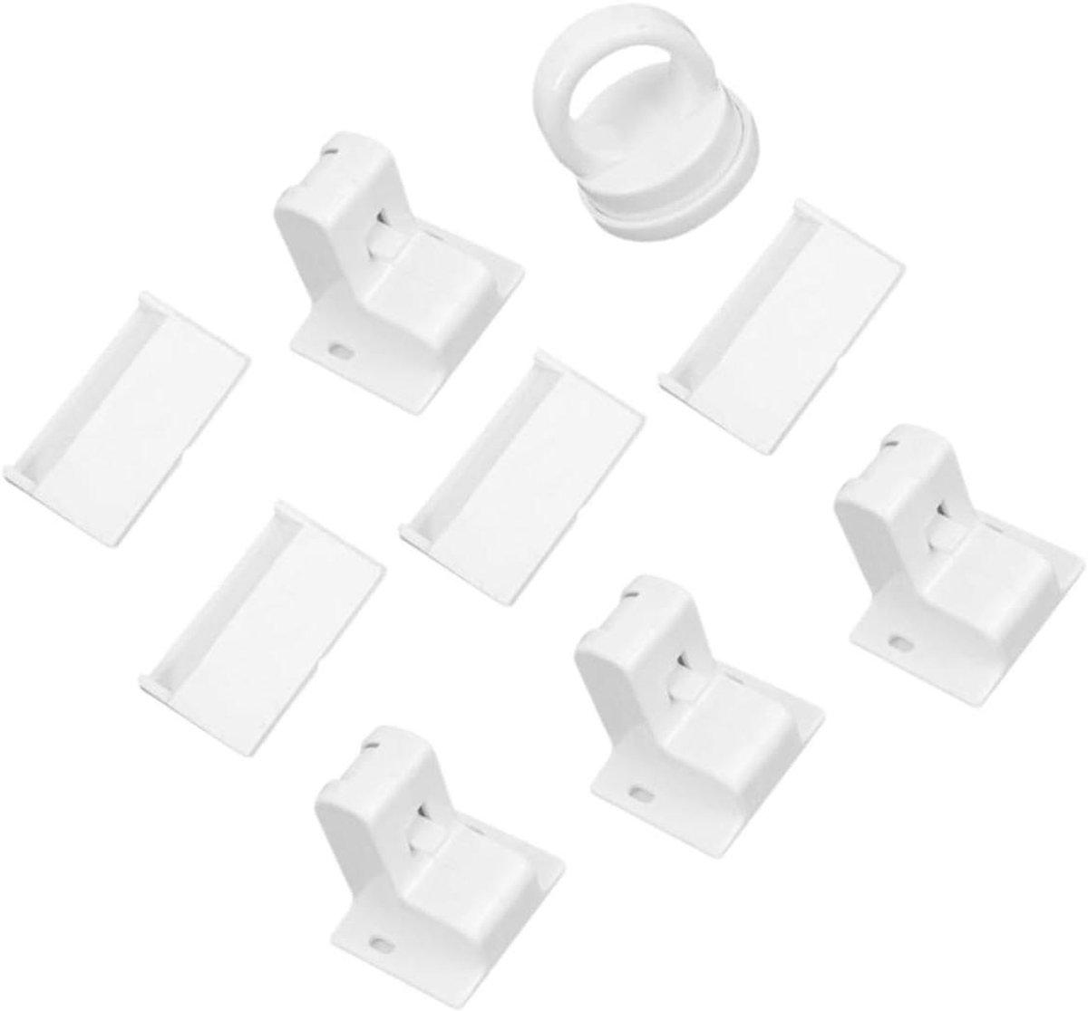 Magnetische Ladesloten - Kindersloten Kastdeuren - Babykamer Beveiligen - Onzichtbaar Ontwerp - 4.1 cm - Transparant
