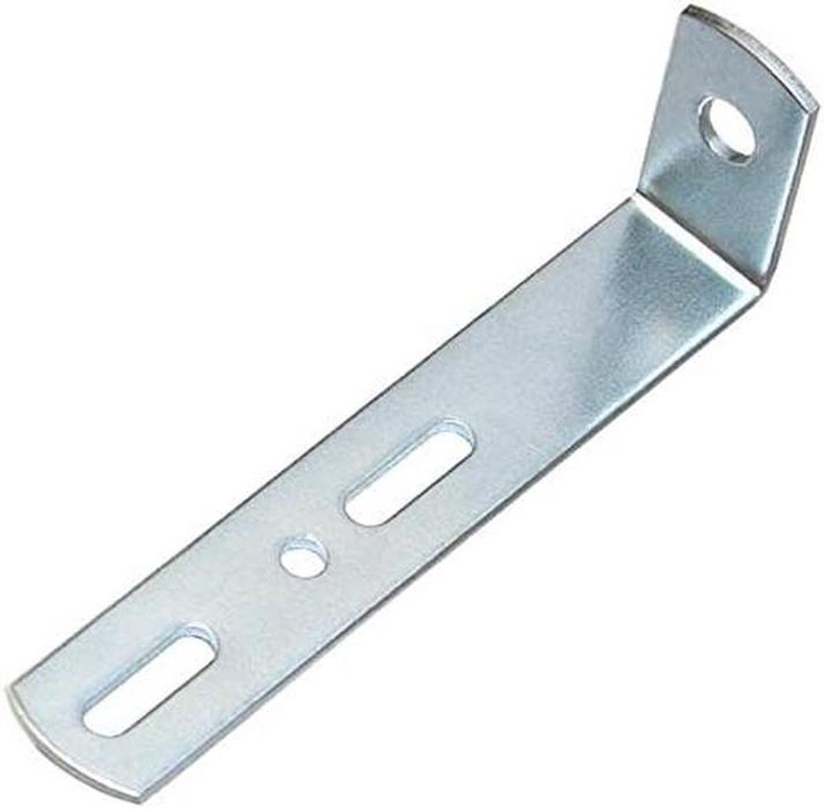 Wandbevestiging - Kastbevestiging Meubelhoek - Meubels Beveiligen - Kantelbeveiliging - 75 x 25 x 15 mm - Zilver