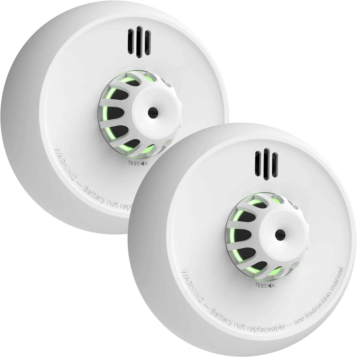 X-Sense XH02 Hittemelder 2-pack - 2 Hittemelders - 10 jaar batterij - Keukenmelder - Voldoet aan Europese norm - Brandalarm - Warmtemelder