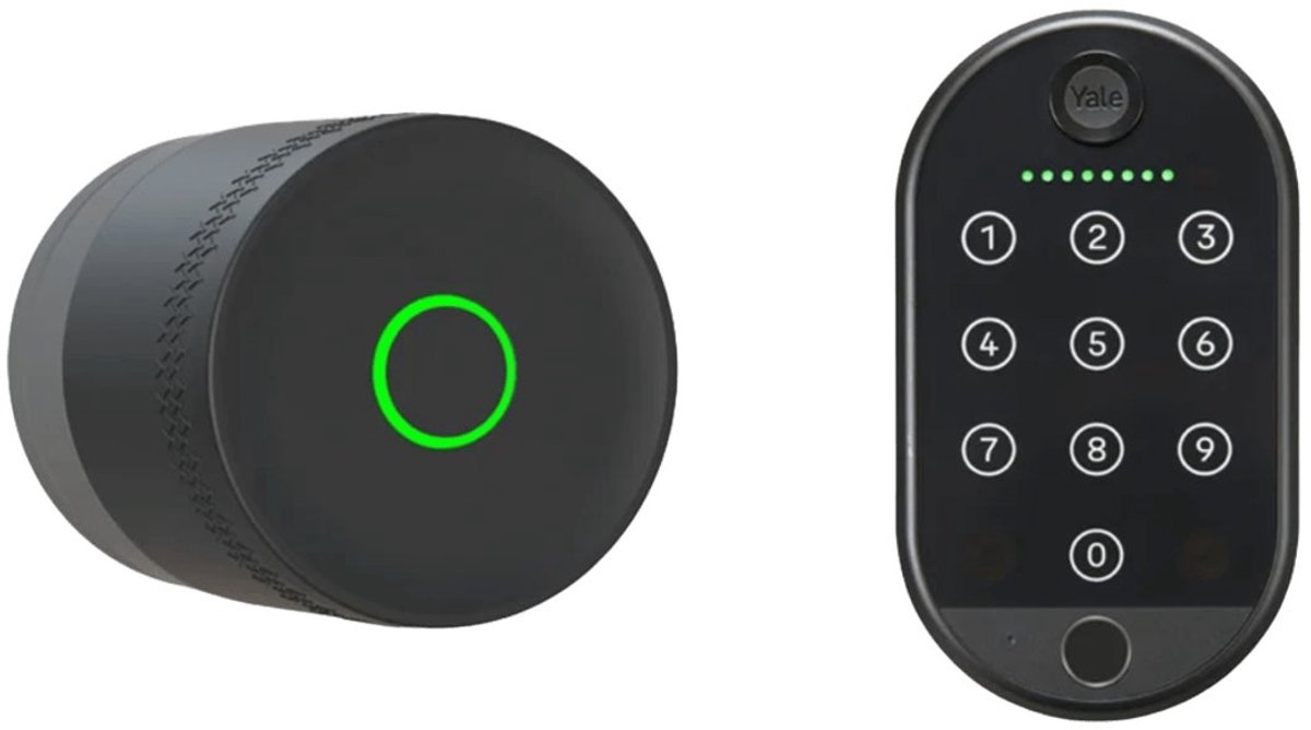 Yale - Linus L2 Lite Smart Lock - Starterset met Vingerafdruk - Zwart