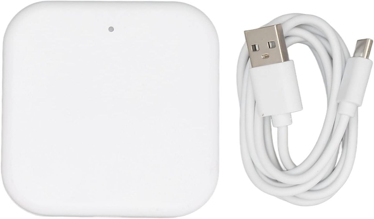 Slimme Deurslot - WIFI Toegang - Huis Beveiliging - Spraakbesturing Ingebouwd - 15 x 9 x 3 cm - Wit