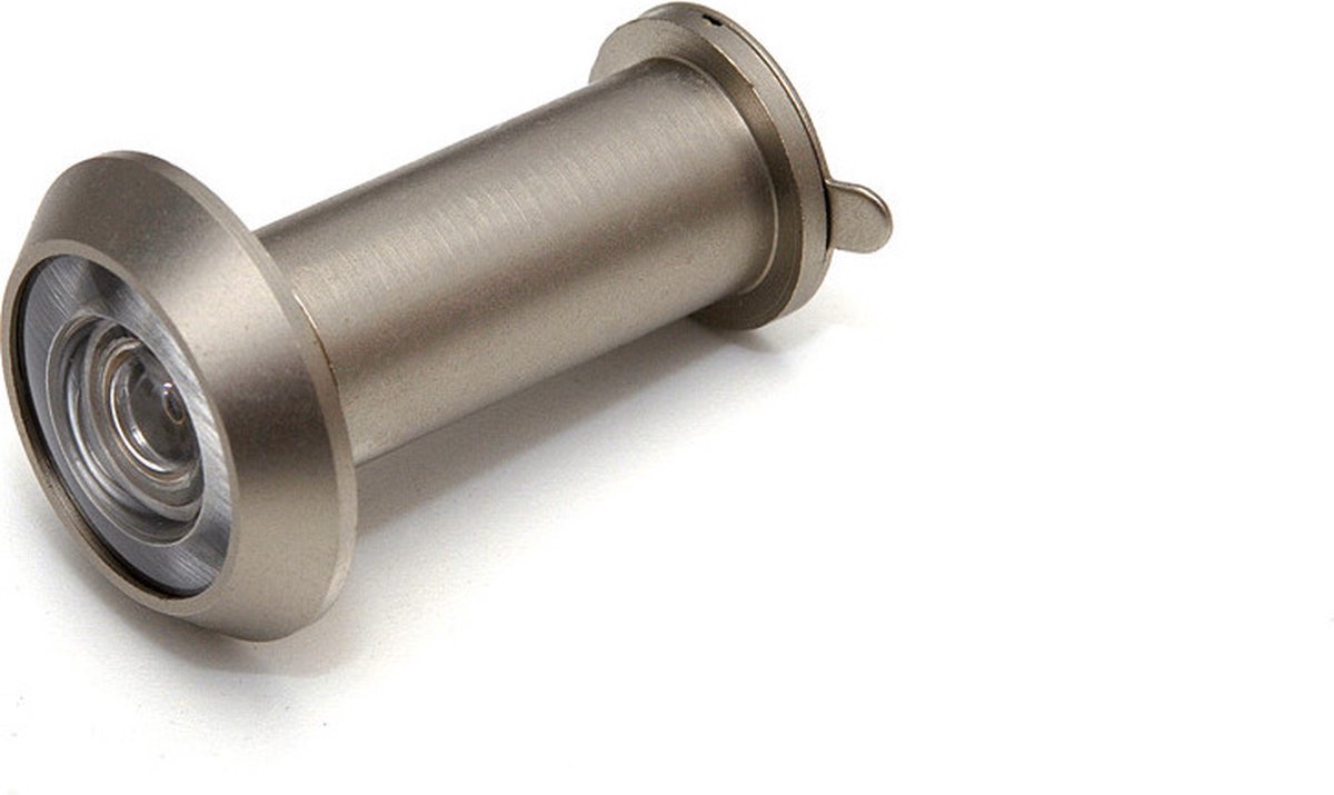 Dulimex DRS 206B Deurspion deurdikte 35-60mm met afsluitklepje RVS finish 0120.100.0206