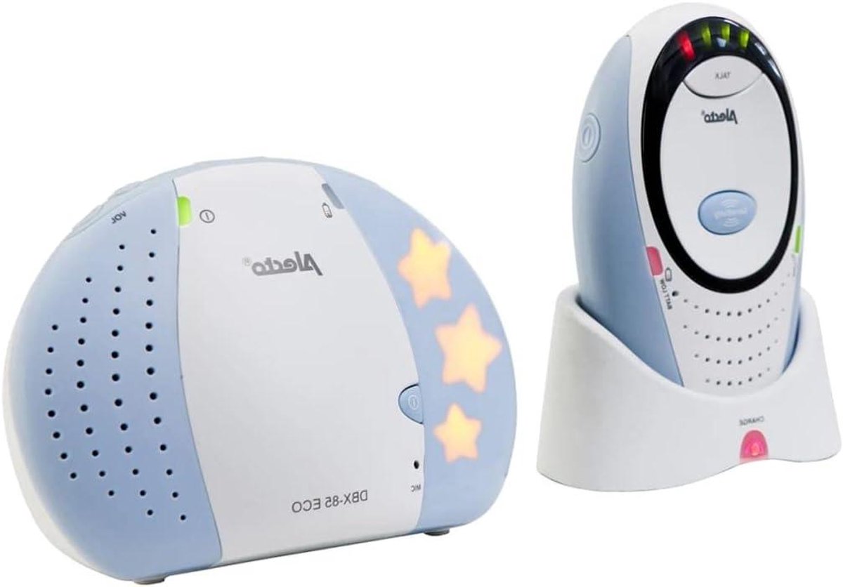 Digitale Babyfoon - Oudermonitor Geluid - Kind in de gaten - 100% Interferentie Vrij - 300 Meter Bereik - Wit